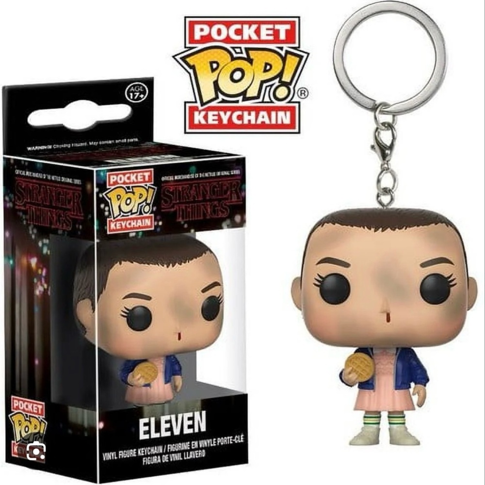Pocket Pop! Keychain - Stranger Things Eleven with Blue Jacket